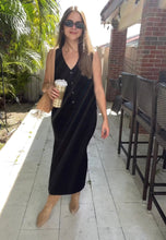 Load image into Gallery viewer, Button Front Vest &amp; Midi Skirt Knit Set
