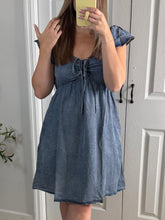 Load image into Gallery viewer, Babydoll Denim Dress
