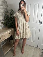 Load image into Gallery viewer, Oatmeal Mini Dress
