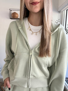 Jetsetter Zip Up Hoodie & Straight Leg Sweatpants