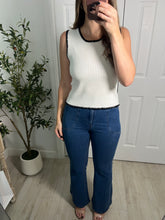 Load image into Gallery viewer, Tori White Tank Top
