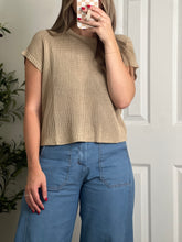 Load image into Gallery viewer, Jill Crew Neck Crochet Top
