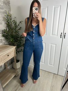 RESTOCK Mamma Mia Denim Top