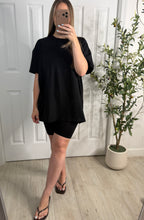 Load image into Gallery viewer, On The Run Top &amp; Shorts Set Black
