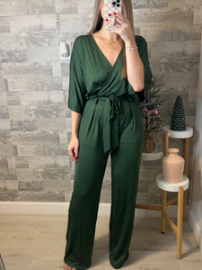 Avery Jumpsuit Hunter Green