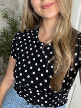 Load image into Gallery viewer, New Girl Polka Dot Top
