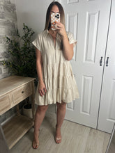 Load image into Gallery viewer, Oatmeal Mini Dress
