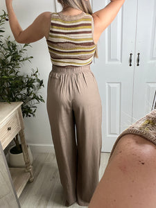 Forest Luxe Top & Pants Set