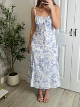 Load image into Gallery viewer, Coastal Blue Midi Dress
