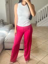 Load image into Gallery viewer, Fuchsia High Waisted Pants
