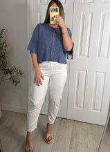 Load image into Gallery viewer, Bluebell Button Knit Top
