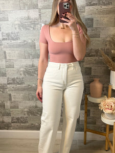 Blush Pink Dynamic Bodysuit