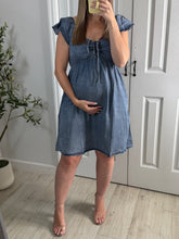 Load image into Gallery viewer, Babydoll Denim Dress
