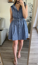 Load image into Gallery viewer, Kat Stripe Mini Dress
