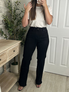 Remy High Waisted Straight Leg Jeans