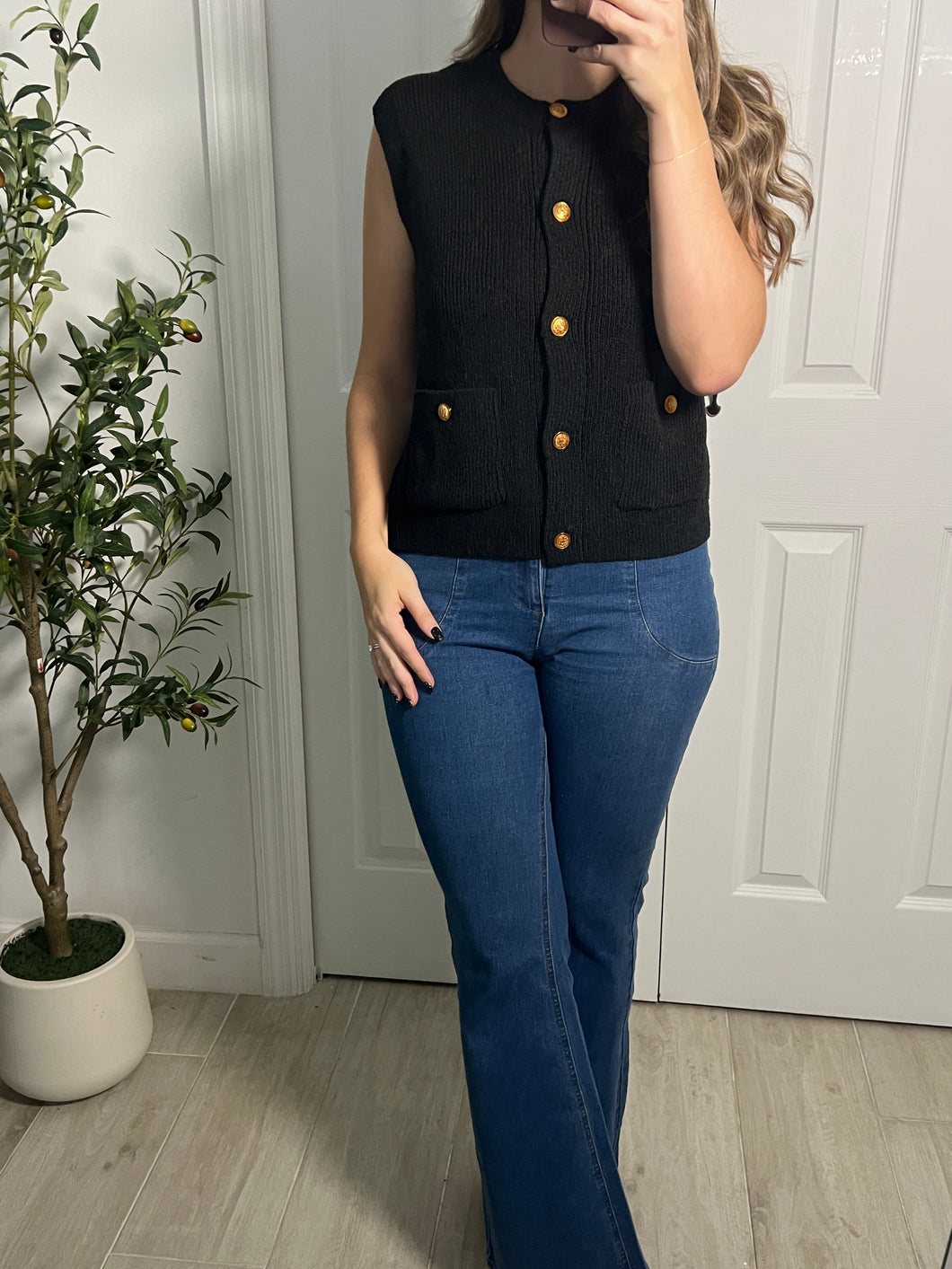 Vintage Button Down Top