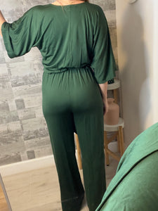 Avery Jumpsuit Hunter Green