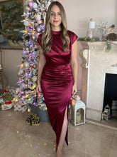 Load image into Gallery viewer, Burgundy Formal Dress
