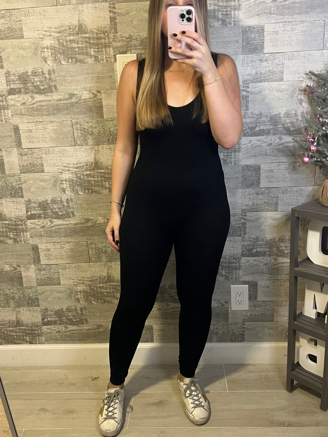 Cheerful Comfy Ribbed Sports Bodysuit