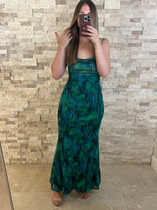 Mirage Mesh Maxi Dress