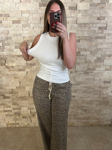 Dynamic White Tank Top