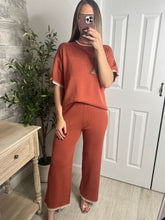 Load image into Gallery viewer, Spiced Pumpkin Top &amp; Pants Set
