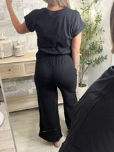 Load image into Gallery viewer, Sand Black High Waisted Pants

