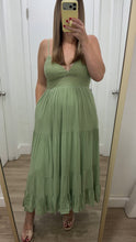Load image into Gallery viewer, Isla Green Dress
