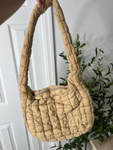 Load image into Gallery viewer, Puff Quillted Bag Khaki
