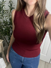 Load image into Gallery viewer, Maroon Tank Top
