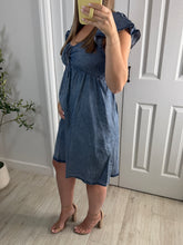 Load image into Gallery viewer, Babydoll Denim Dress

