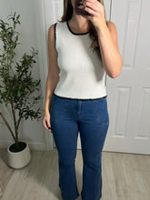 Load image into Gallery viewer, Tori White Tank Top
