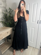 Load image into Gallery viewer, Fancy You Maxi Dress Black
