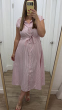 Load image into Gallery viewer, Weekend Escape Stripe Dress
