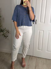 Load image into Gallery viewer, Bluebell Button Knit Top
