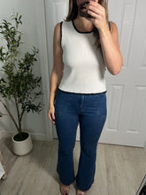 Load image into Gallery viewer, Tori White Tank Top
