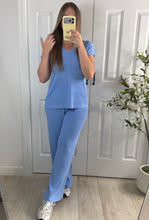 Load image into Gallery viewer, Ocean Air Top &amp; Pants Set
