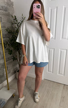 Load image into Gallery viewer, Novi White Cotton Tee
