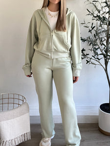 Jetsetter Zip Up Hoodie & Straight Leg Sweatpants