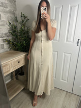 Load image into Gallery viewer, Fancy You Maxi Dress Beige
