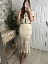 Load image into Gallery viewer, Neutral Muse Top &amp; Skirt Set

