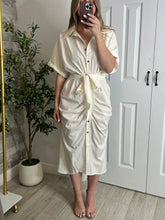 Load image into Gallery viewer, Tropics Ivory Dress
