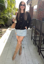 Load image into Gallery viewer, Relaxed Fit Button Down Cardigan Sweater
