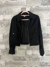 Load image into Gallery viewer, Collared Suede Zip Up Jacket
