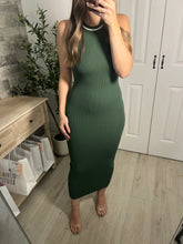 Load image into Gallery viewer, Mistletoe Midi Dress
