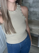 Load image into Gallery viewer, Pearly Swirly Tank Top
