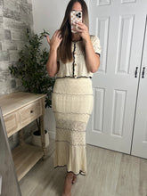 Load image into Gallery viewer, Neutral Muse Top &amp; Skirt Set
