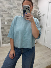 Load image into Gallery viewer, Dusty Blues Cardigan Top New
