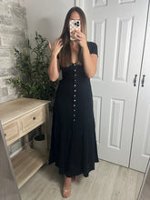 Load image into Gallery viewer, Fancy You Maxi Dress Black
