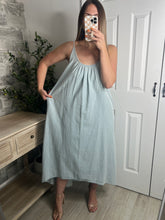 Load image into Gallery viewer, Autumn Denim Maxi Dress
